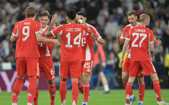 拜仁终结14年欧冠不胜皇马